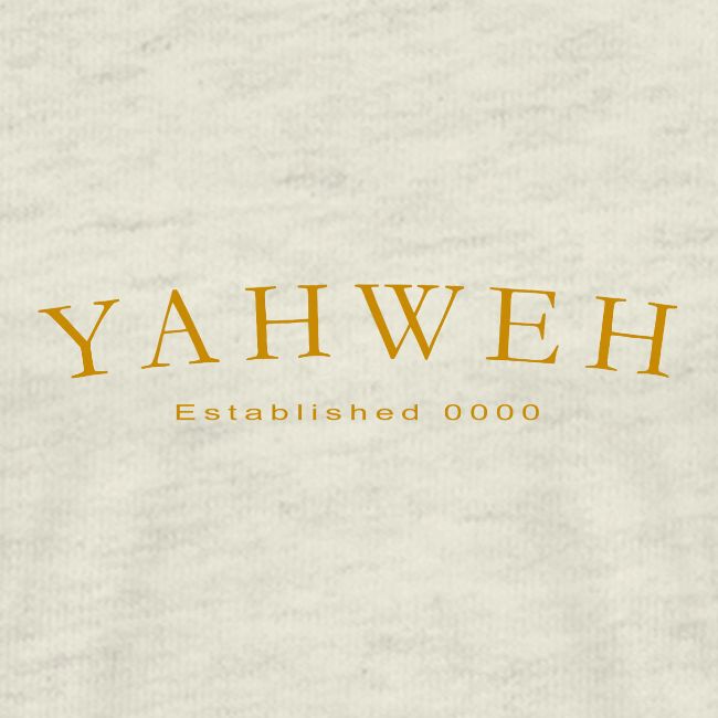 Yahweh Established 0000 in Gold