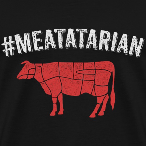 Meatatarian Print - Men's Premium T-Shirt