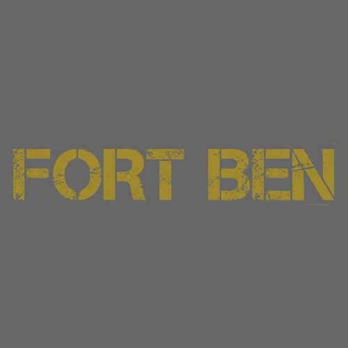 FORT BEN, gold capture - Men's Premium T-Shirt