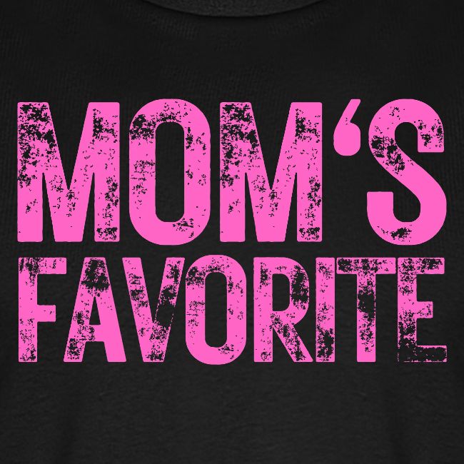 MOM's Favorite heavily distressed pink version
