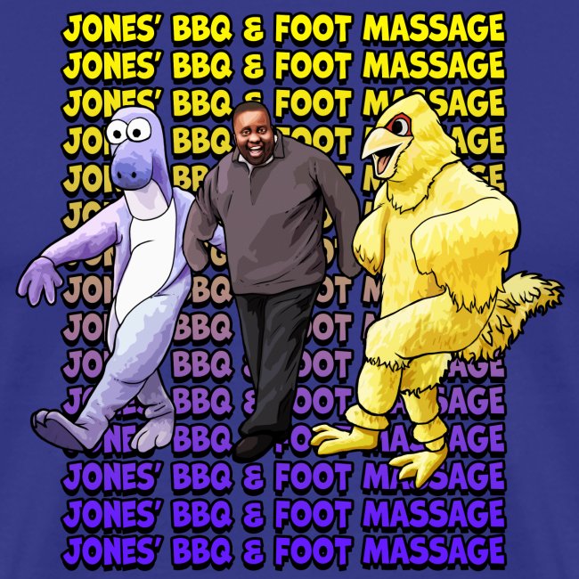 Jones BBQ and Foot Massage - Dancing Wall