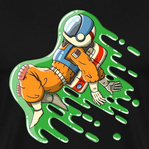 Slimed In Space - Men's Premium T-Shirt