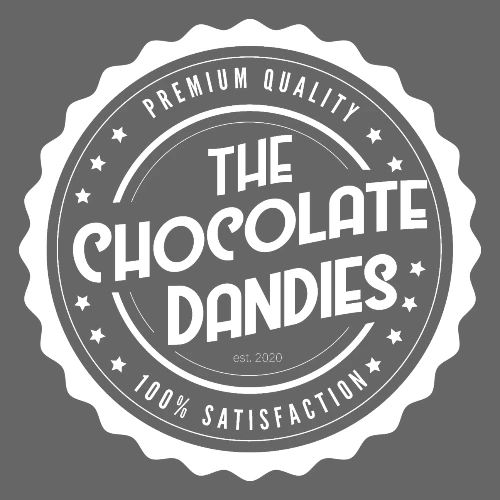 Chocolate Dandies Logo White - Men's Premium T-Shirt