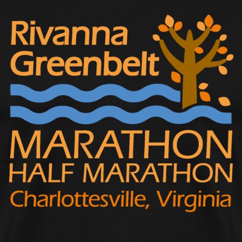 RIVANNA GREENBELT MARATHON & HALF MARATHON (Fall) - Men's Premium T-Shirt