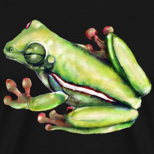 Winking frog - Men's Premium T-Shirt