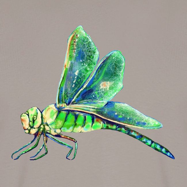 green dragonfly