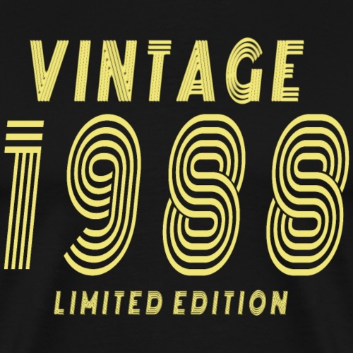 vintage 1988 limited edition - Men's Premium T-Shirt