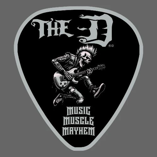 The D® Shop Official - Guitar Pick Rocker 10 - Men's Premium T-Shirt