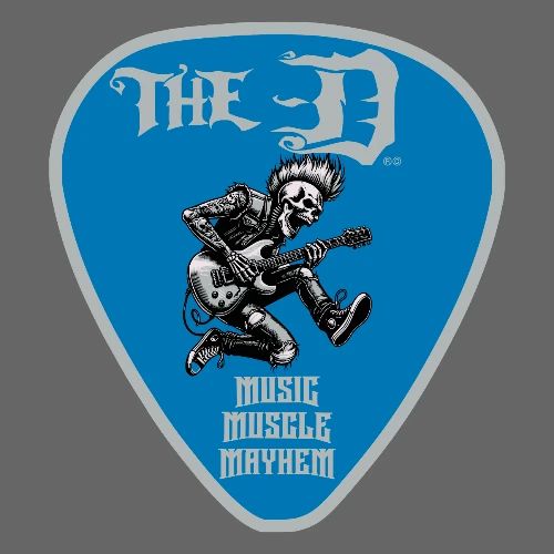 The D® Shop Official - Guitar Pick Rocker 6 - Men's Premium T-Shirt