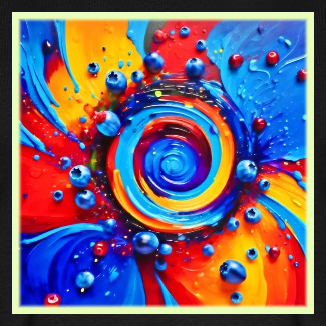 Vibrant Berry Vortex