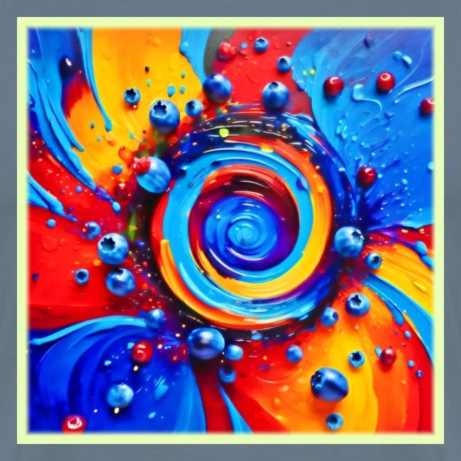 Vibrant Berry Vortex