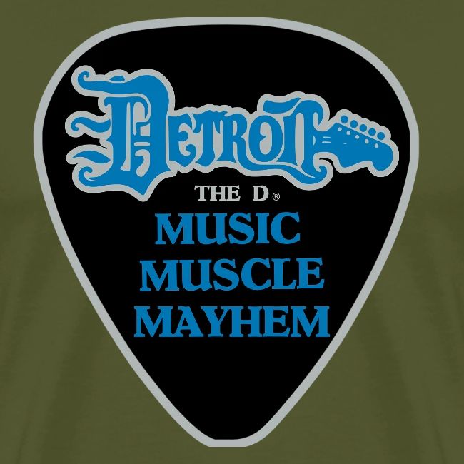 The D® Guitar Pick Blue Silver b
