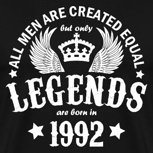 Legends are Born in 1992 - Men's Premium T-Shirt