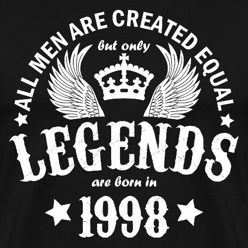Legends are Born in 1998 - Men's Premium T-Shirt