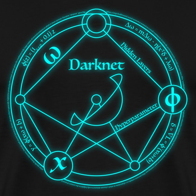darknet logo cyan