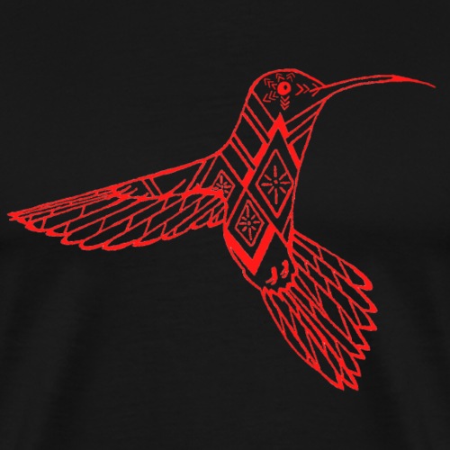 hummingbird red - Men's Premium T-Shirt