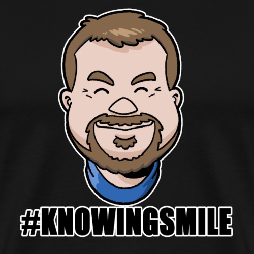 Ian's #KnowingSmile - Men's Premium T-Shirt