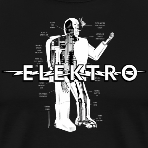 ELEKTRO - Tech Specs - Men's Premium T-Shirt