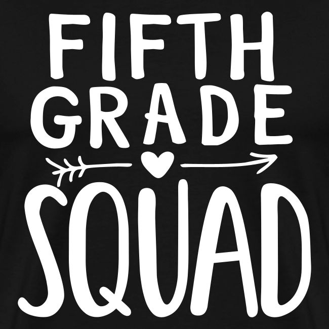 Fifth Grade Squad Teacher Team T-Shirts