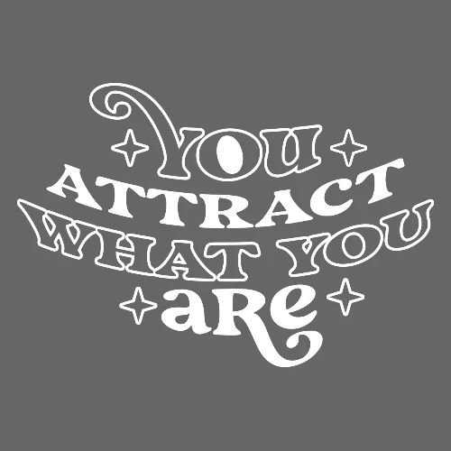Law of Attraction Typography Manifest Quote - Men's Premium T-Shirt