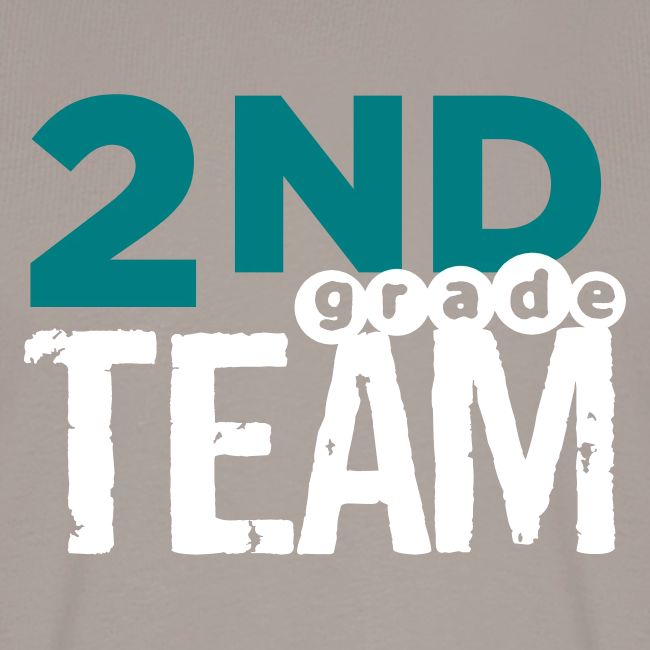 Bold 2nd Grade Team Teacher T Shirts