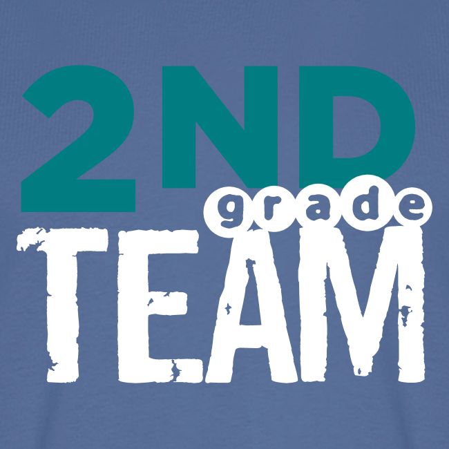 Bold 2nd Grade Team Teacher T Shirts