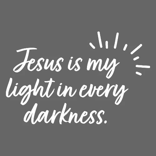 Jesus is my light - Men's Premium T-Shirt