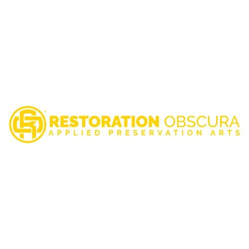Restoration Obscura Applied Preservation Arts Logo - Men's Premium T-Shirt