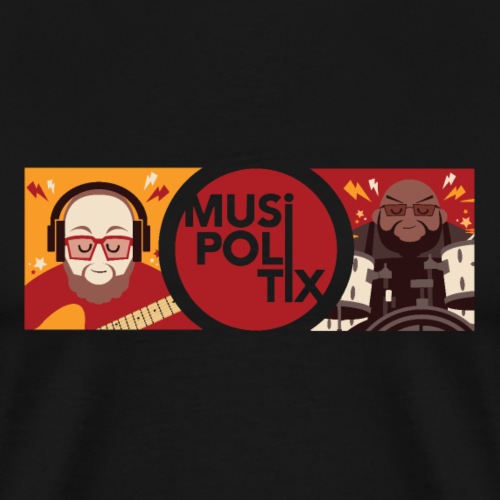 MUSiPOLiTiX Sara Banner #2 - Men's Premium T-Shirt