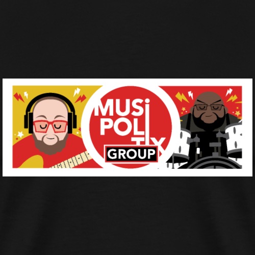 MUSiPOLiTiX GROUP Banner - Men's Premium T-Shirt