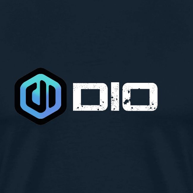 DIO logo with text horizontal transparent