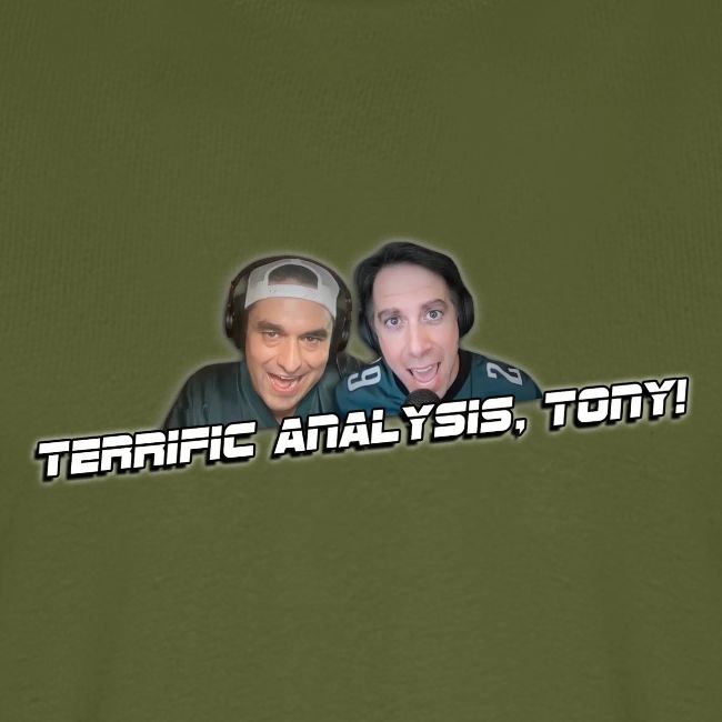 TERRIFIC ANALYSIS, TONY! (WITH GLOW)