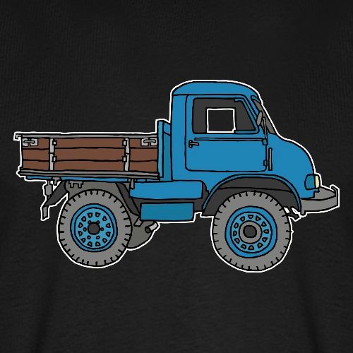 Blue off-road truck - Men's Premium T-Shirt