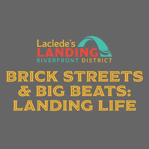 Brick Streets & Big BeatsL Landing Life - Men's Premium T-Shirt
