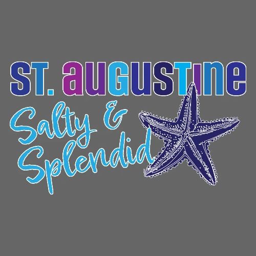 St. Augustine Salty & Splendid - Men's Premium T-Shirt