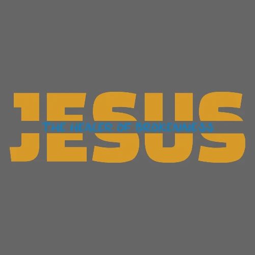 Jesus The Healer of Brokenness – Christian Faith - Men's Premium T-Shirt
