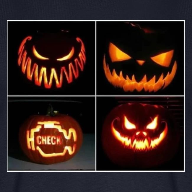 Check Engine Light Pumpkin