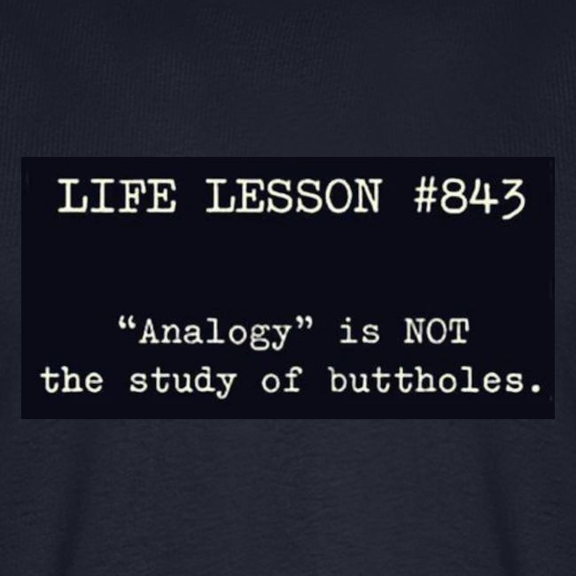 "Anal"ogy