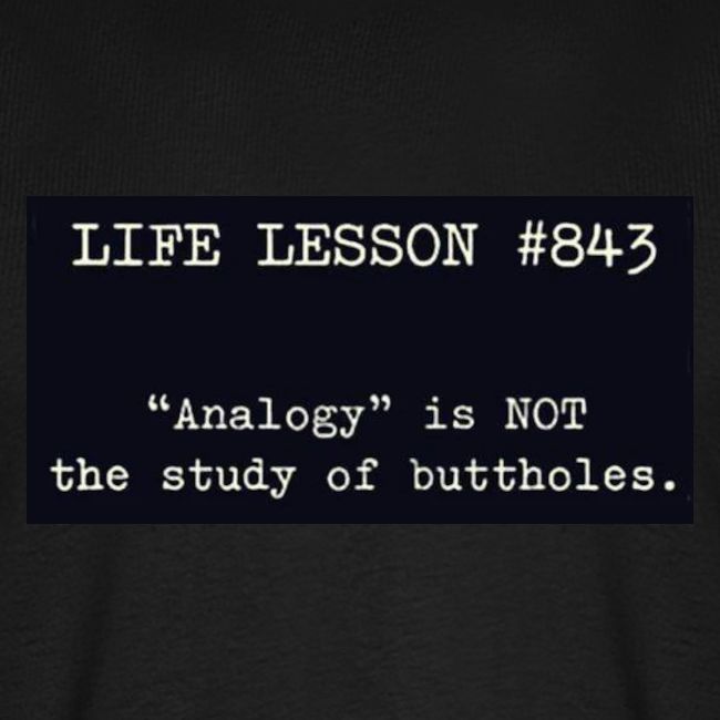"Anal"ogy