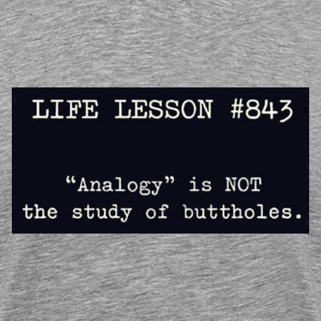 "Anal"ogy