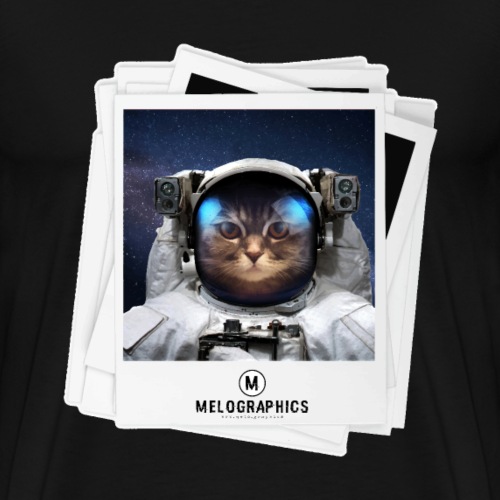 Cat Astronaut - Men's Premium T-Shirt