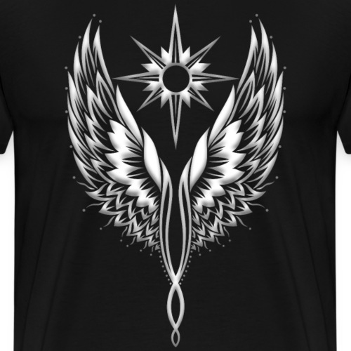Angel Wings Guardian Angel Archangel - Men's Premium T-Shirt