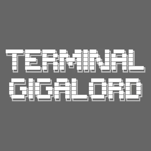 Terminal Gigalord ASCII - Men's Premium T-Shirt