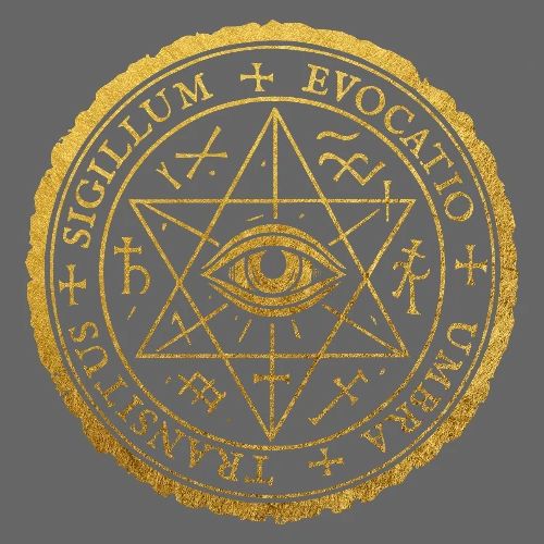 Sigillum Obscura Aurum - Men's Premium T-Shirt