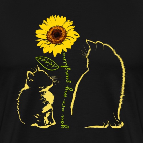 Cat You Are My Sunshine Mom Cats - Men's Premium T-Shirt