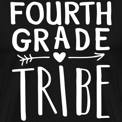 Fourth Grade Tribe Teacher Team T-Shirts - Men's Premium T-Shirt