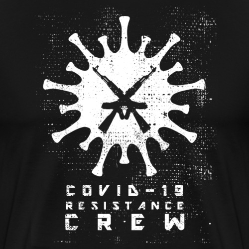 AK-47 / COVID-19 RESISTANCE CREW - Men's Premium T-Shirt