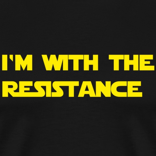 I'm with the resistance resistance - Men's Premium T-Shirt