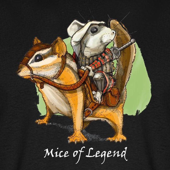 Mice of Legend - Captain Hamish Mounted