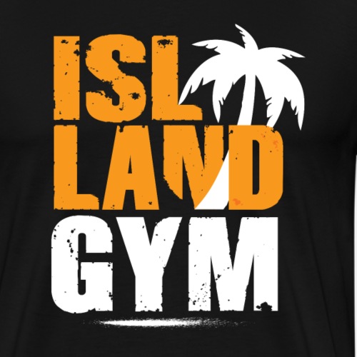 Island Gym 1 color IG - Men's Premium T-Shirt